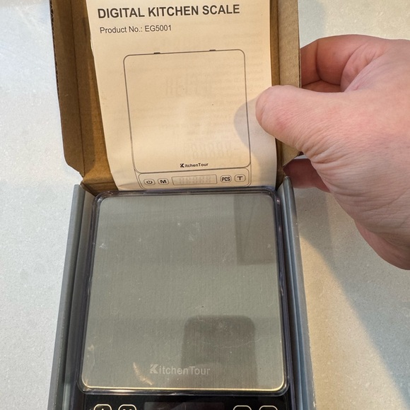 KitchenTour Digital Kitchen Scale - Picture 3 of 3